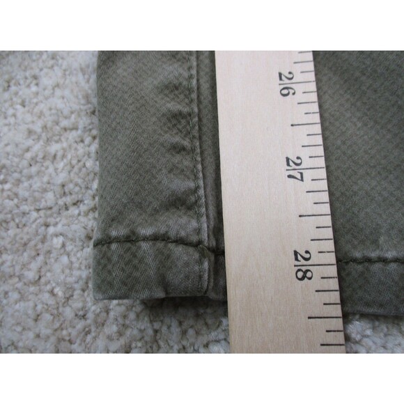 AG Adriano Goldschmied Pants Mens 36 Green Marshall Slim Trousers Chino 36x28 * - Picture 13 of 13